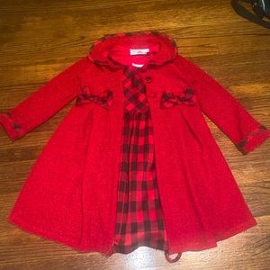 Rare Editions 3t dress with jacket